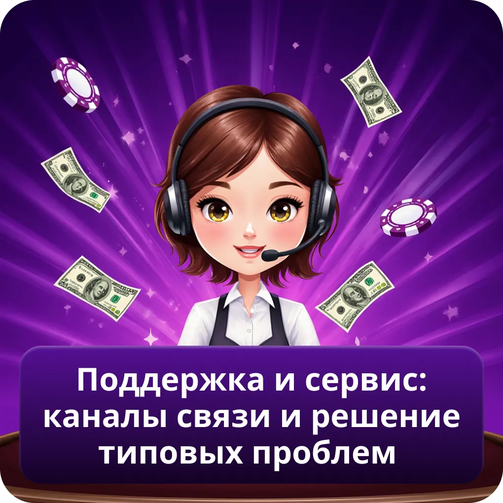 Поддержка и сервис: каналы связи и решение типовых проблем